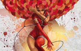 Девушка с наушниками