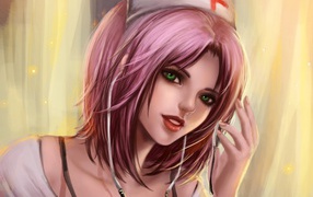 Портрет девушки доктора