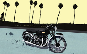 Знаменитая картина Энди Уорхола Черная тень