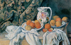 Painting Cezanne - Fruit
