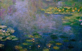 Painting Claude Monet - Water Lilies