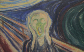 Картина Эдварда Мунка - Крик