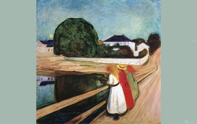 Картина Эдварда Мунка - о - Каффе