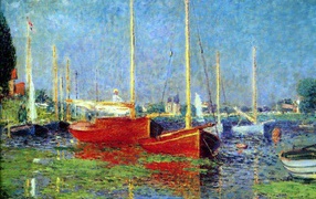 Painting Monet - Argenteuil