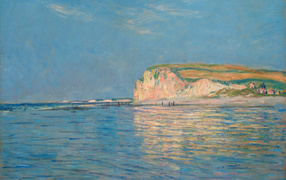 Painting Monet - Low tide