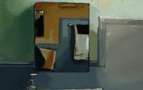 Painting Nikas Safronov - Sink