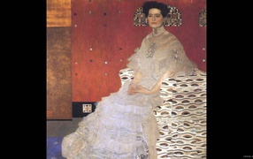 Картина Густава Климта - Fritza Riedler