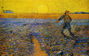 Картина Винсента Ван Гога - Трудолюбивый человек