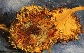 Картина Винсента Ван Гога - Подсолнухи