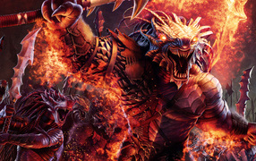 Воин с головой дракона