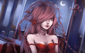 Anime girl vampire