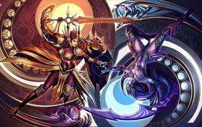 Битва Дианы и Леоны