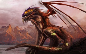 Дракон сидит у моря