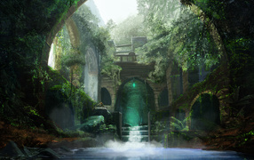 Вход в сказочный мир