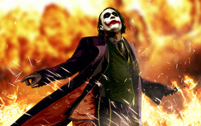 Joker in the fire