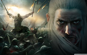 Викинги в пылу сражения