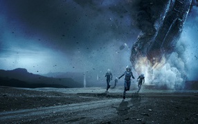 Крушение космического корабля