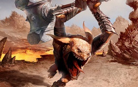 Чудовище с молотом