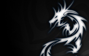 Силуэт дракона