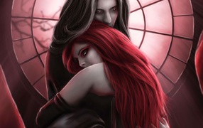 Настоящая любовь девушки вампира