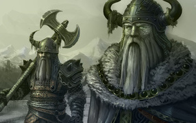 Two harsh Viking