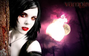 Vampire in the night