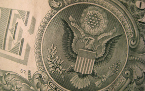 Герб на долларе