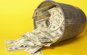 Доллары в корзине