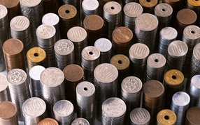 Стопки монет