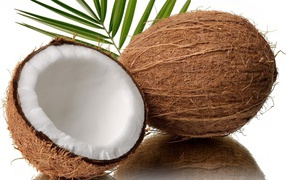 Split coconut