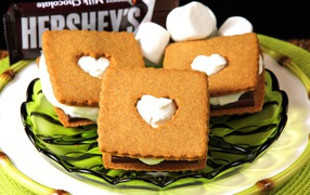 Печенье с кремом