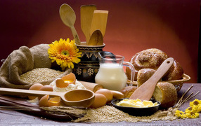 Составные части хлеба