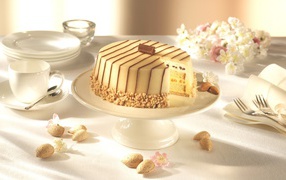 Торт с орехами