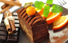 Торт с ванилью