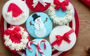 Новогоднее печенье