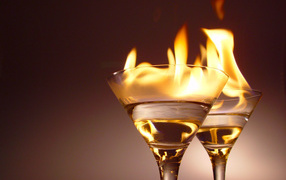 Пламя в бокалах