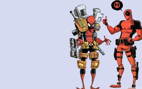 Супер герои вооружились