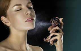 Духи из щенка