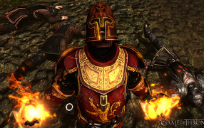 Огненный рыцарь в игре Игры престолов