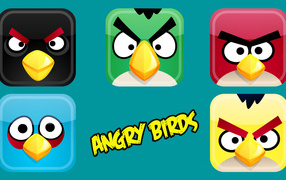 Значки птиц