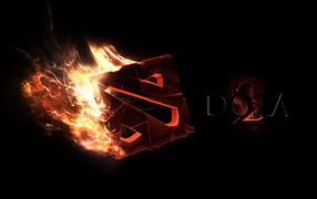 Заставка игры Дота 2