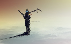 Солдат из видео игры