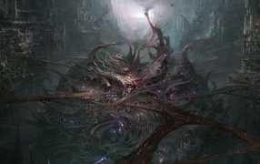 Фантастический город из видео игры