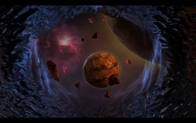 The planet in the game StarCraft