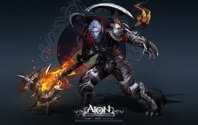 Video game Aion warrior weapons