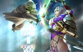 Видео игра Ivy Valentine Soul Calibur Yoda