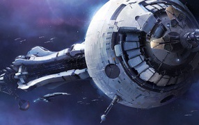 Космический корабль из видео игры