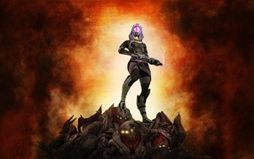 Тали из игры Масс эффект 3