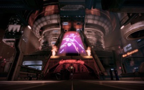 Здание из Mass Effect 2
