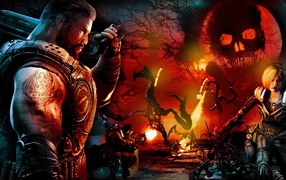 Воин с татуировкой на руке